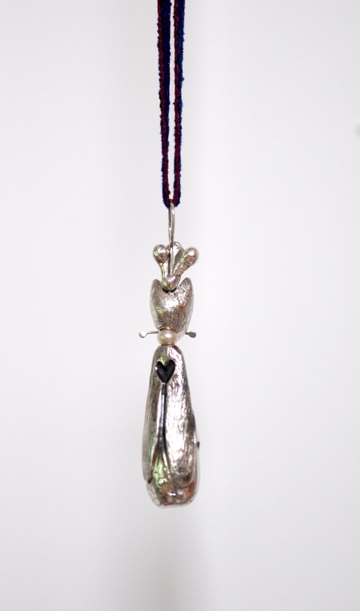 Silver Fox Pendant Necklace | Handmade Sterling Silver Fox Jewelry - The Jewels You love