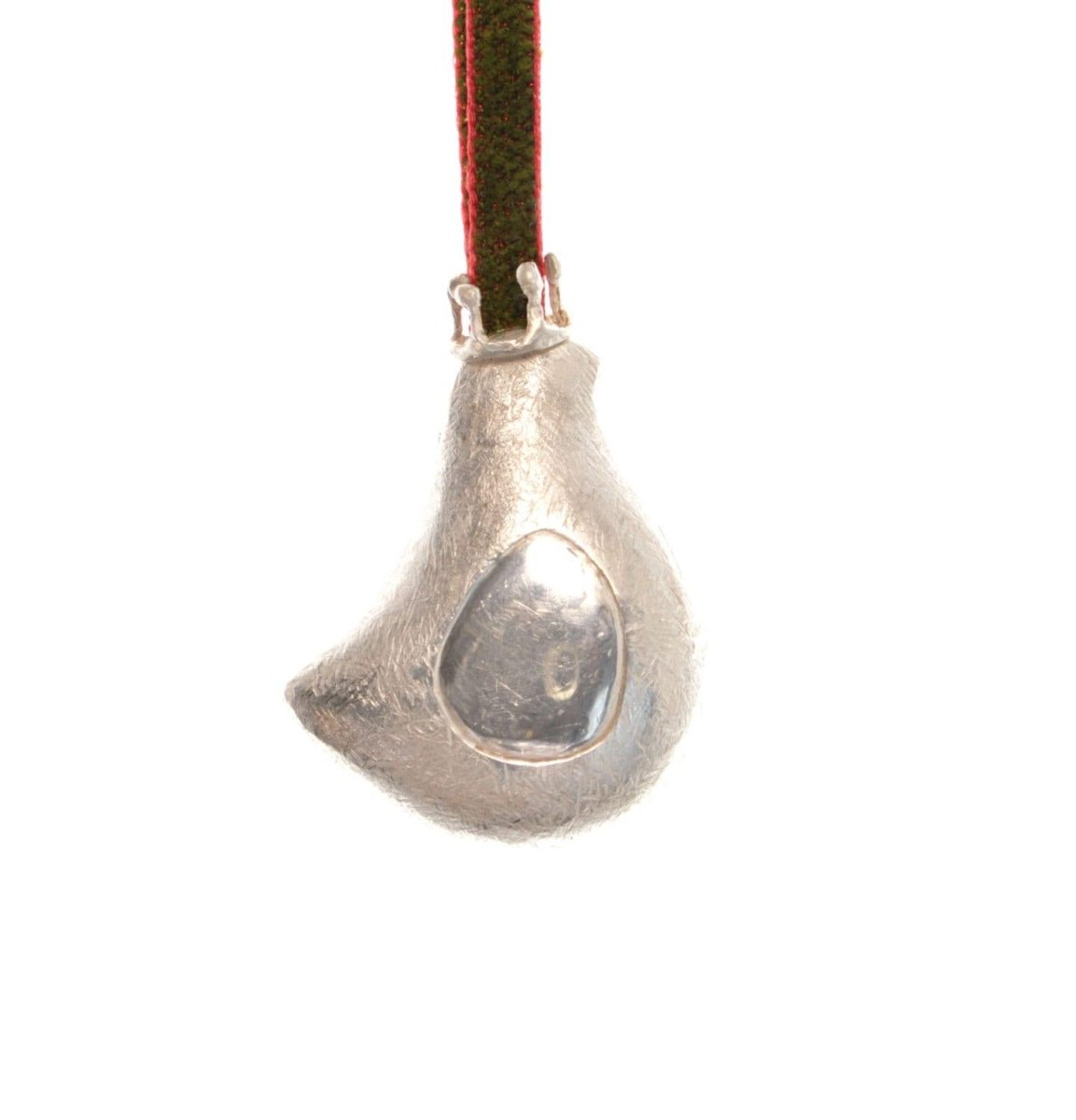 Crowned Dove Necklace | Handmade Sterling Silver Bird Pendant Necklace Wearable Sculpture - The Jewels You love